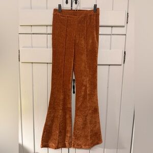 Love on a Hanger Copper Velvet Pants